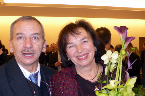 Jaroslav Kubera s Livií Klaousovou